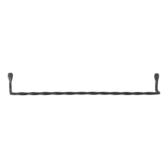Wrought Iron 24-Inch Twisted Towel Bar