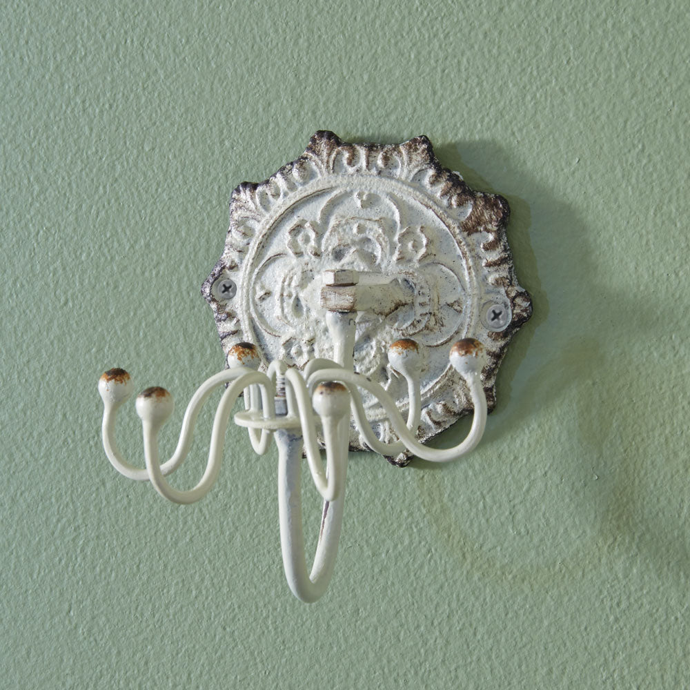 French Cottage Spinning Wall Hook