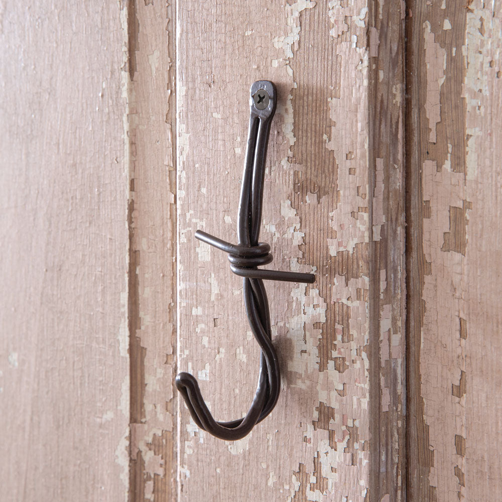 Barbed Wire Wall Hook