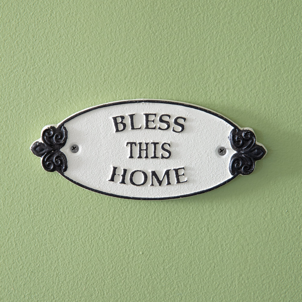 Bless This Home Plaque