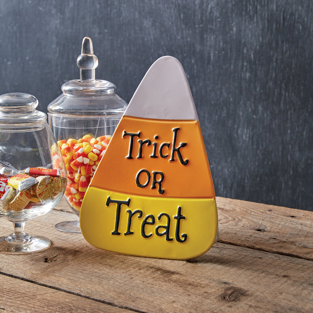 Candy Corn A-Frame Tabletop Sign