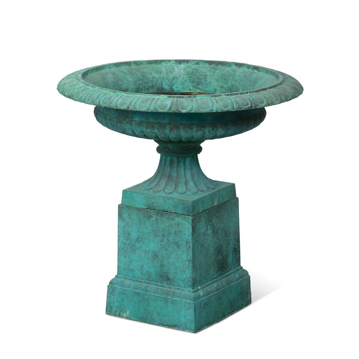 Cast Iron Estate Urn with Pedestal