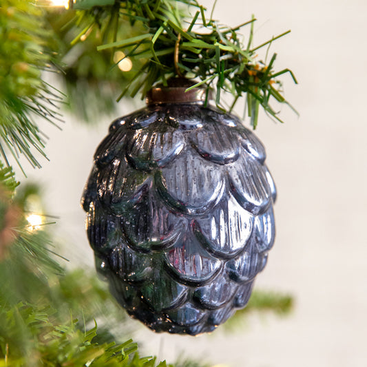Artichoke Glass Ornament