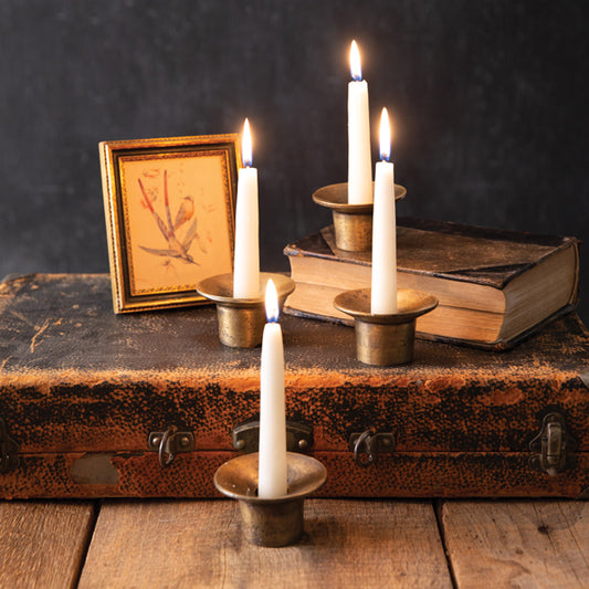 Short Round Taper Candle Holder