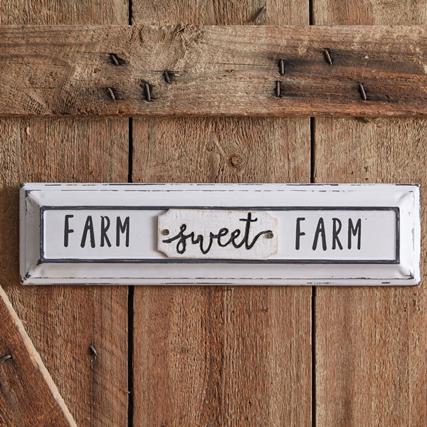 Farm Sweet Farm Wall Sign
