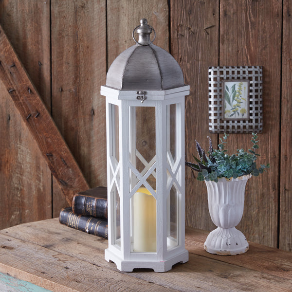 Small Friedrich Lantern with LED Candle