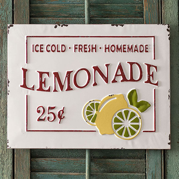 Lemonade Metal Sign