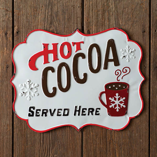 Hot Cocoa Wall Sign