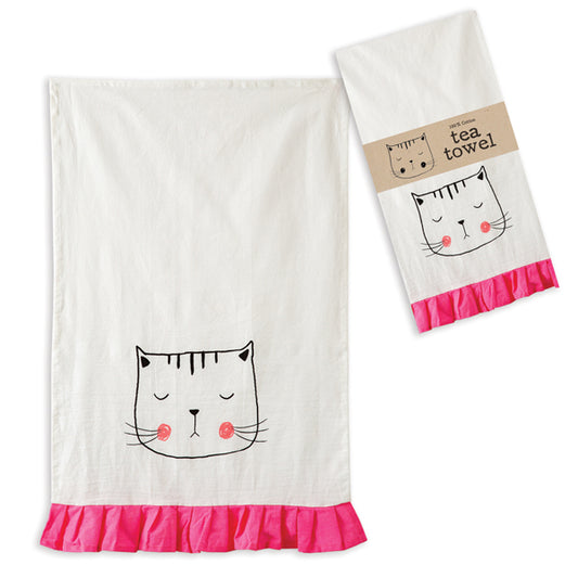 Kitty Tea Towel