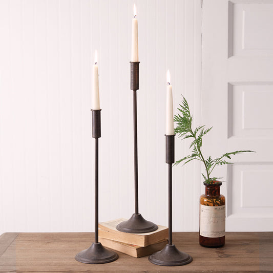 Set of Three Chatham Taper Candle Holders