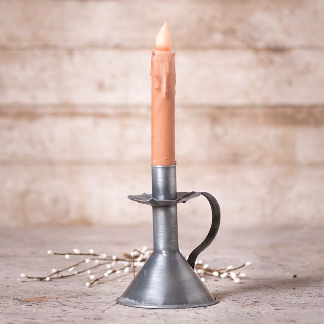 Candle Stand in Antique Tin - Brownsland Farm