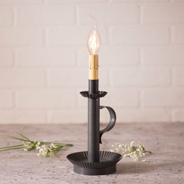 Candlestick Accent Light in Kettle Black - Made in USA - Brownsland Farm