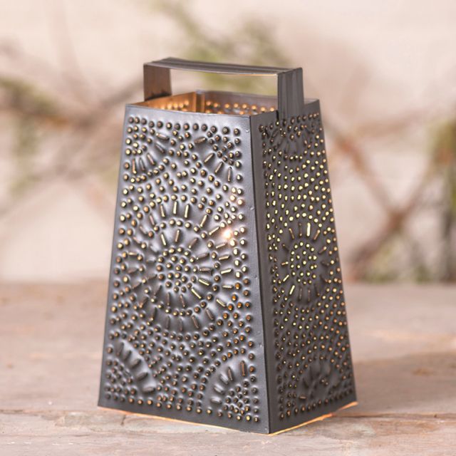 Cheese Grater Tabletop Accent Light - Brownsland Farm