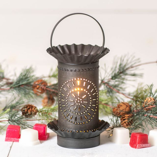 Mini Wax Warmer with Chisel in Kettle Black - Made in USA - Brownsland Farm