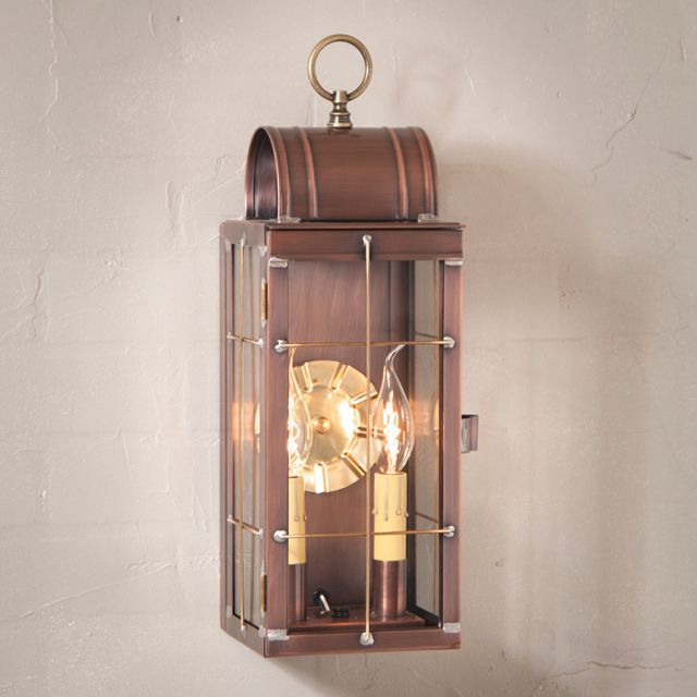Queen Arch Lantern in Antique Copper - Made in USA - Brownsland Farm