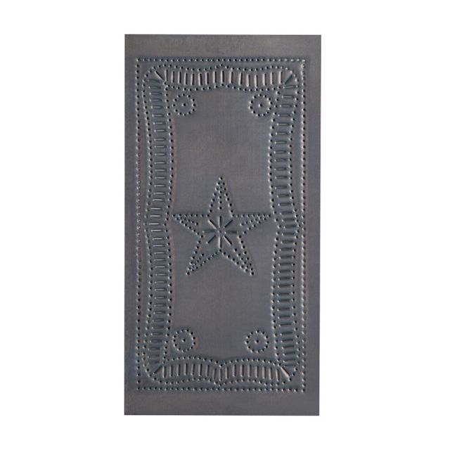 Small Vertical Federal Panel in Blackened Tin - Made in USA - Brownsland Farm