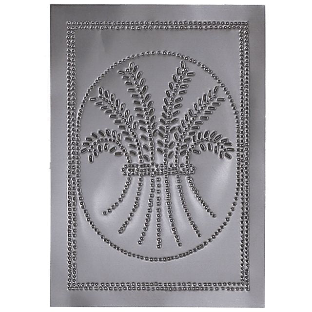 Vertical Wheat Panel in Country Tin - Made in USA - Brownsland Farm