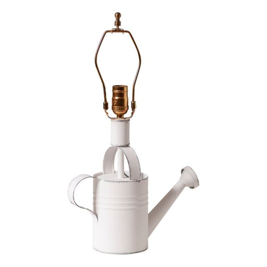 Watering Can Lamp Base in Rustic White*