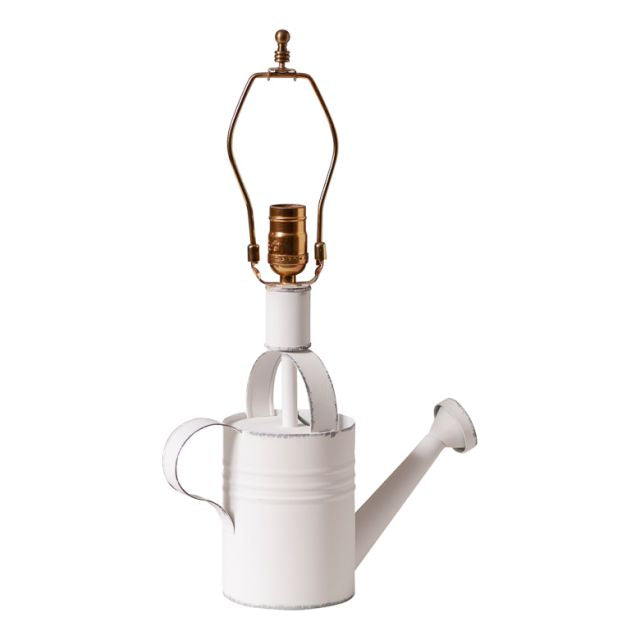 Watering Can Lamp Base in Rustic White*