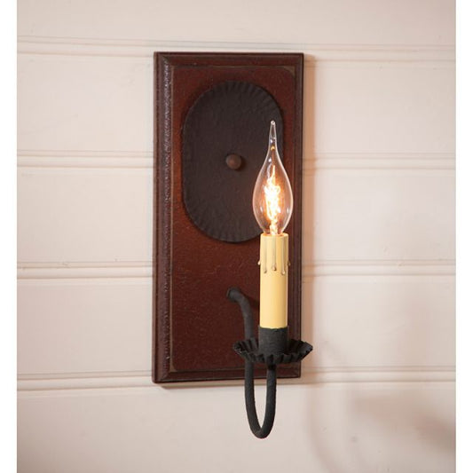 Wilcrest Sconce in Americana Red - Made in USA - Brownsland Farm