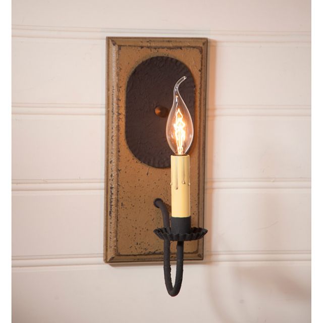 Wilcrest Sconce in Pearwood - Made in USA - Brownsland Farm