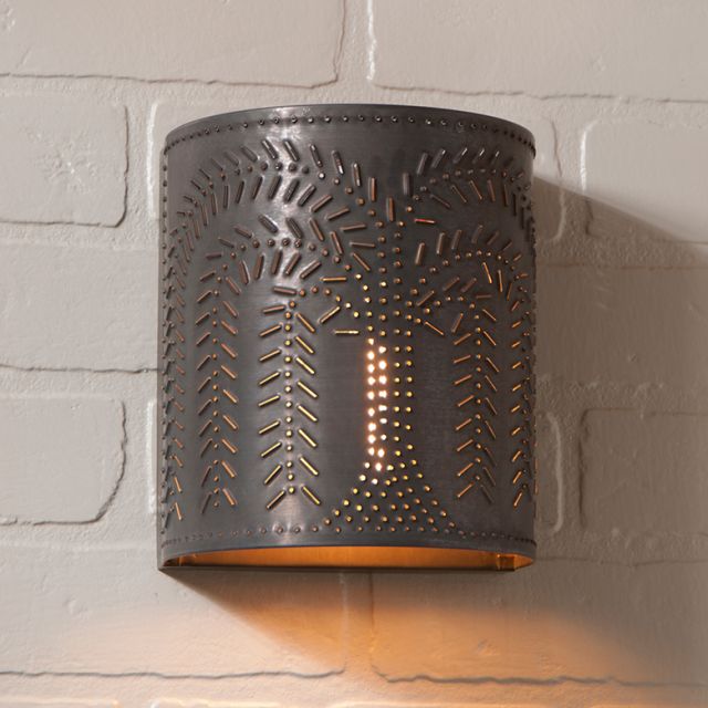 Willow Sconce Light in Kettle Black - Made in USA - Brownsland Farm